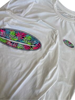 Vineyard Vines Performance Longsleeve SurfTee Boys’ Multiple Sizes White Beach